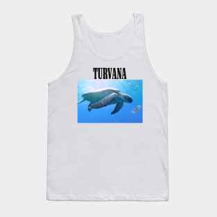 Turvana Band Tee 90's Grunge Punk Turtle Tank Top